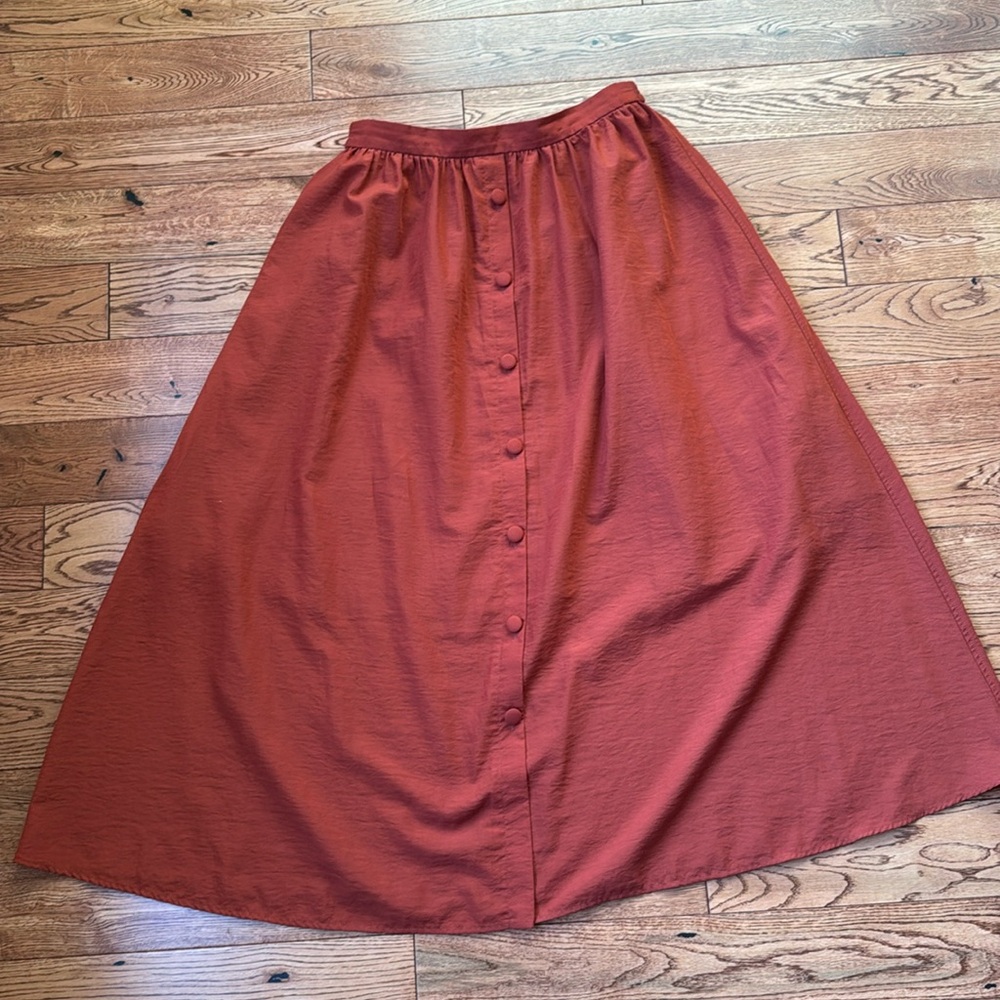 Rust Orange Women's Skirt
